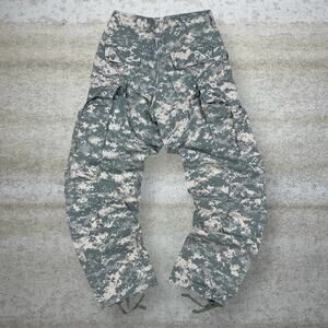 Vintage 90s Military Tactical Pants 28x30 Baggy Wide Digital Camo Small Regular